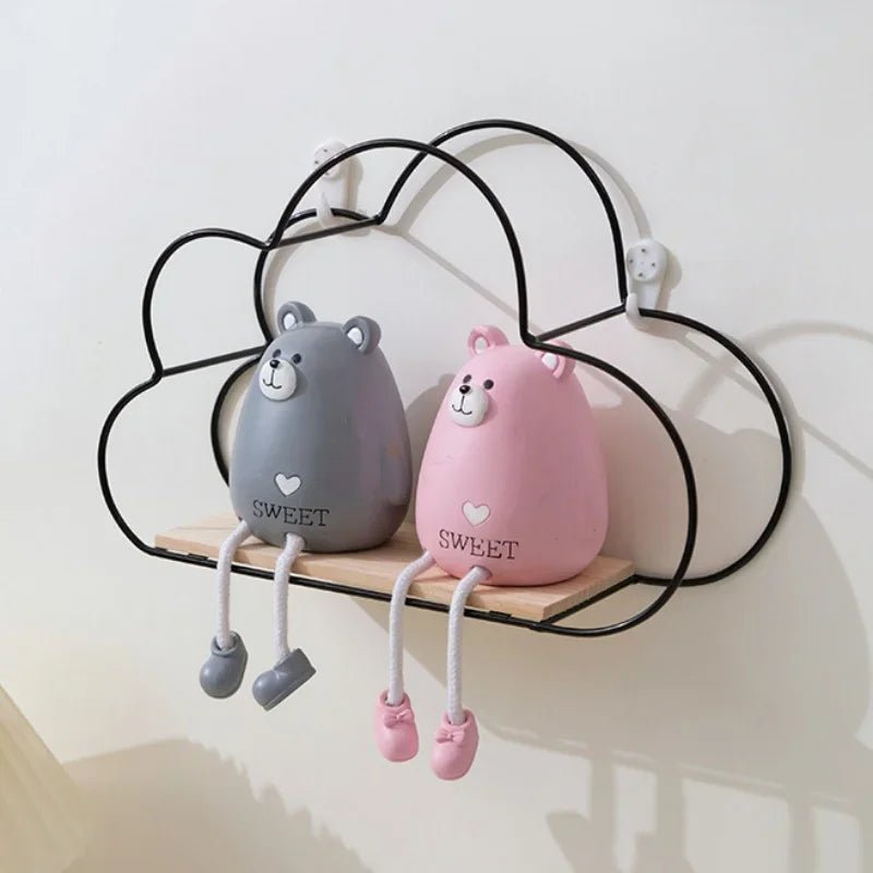 Étagère Murale - KidWallShelf™ - Noir - Le cocon des bébés