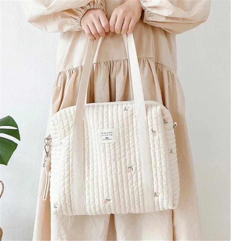 Sac à Langer - MamHandbags™ - Tulipes - Le cocon des bébés