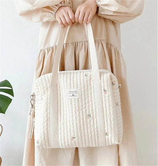 Sac à Langer - MamHandbags™ - Tulipes - Le cocon des bébés